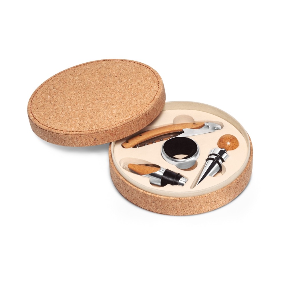 CONJUNTO PARA VINHO 4 PEÇAS