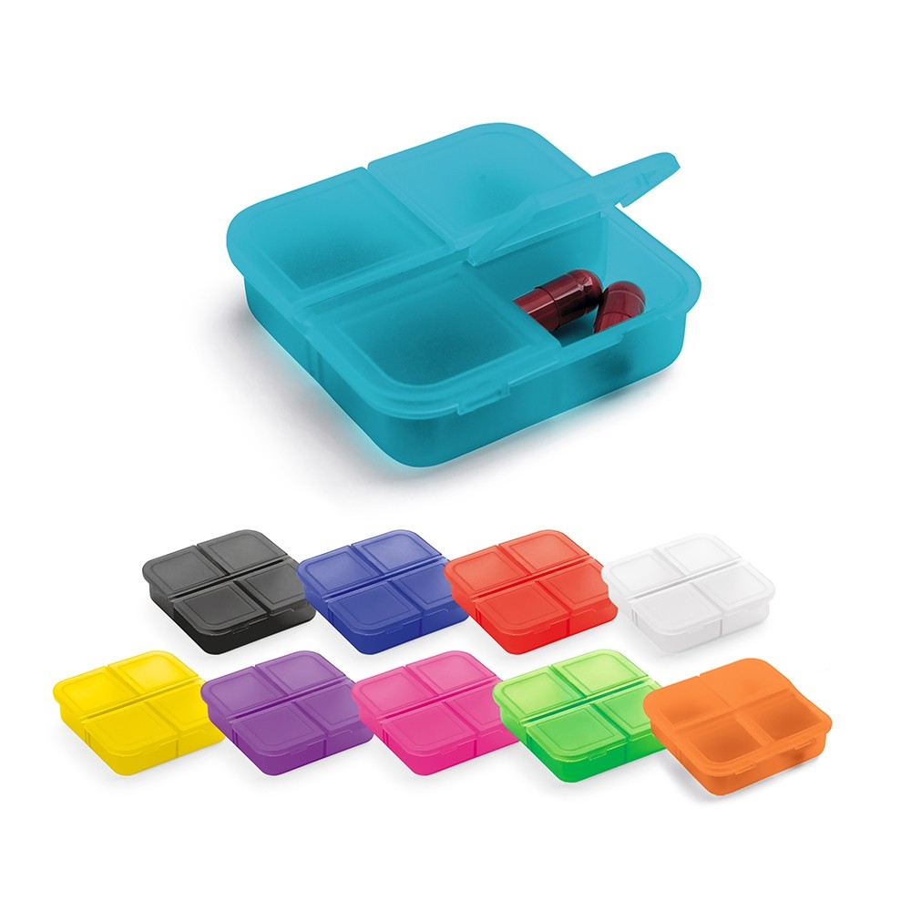 PORTA COMPRIMIDOS 4 DIVISÓRIAS