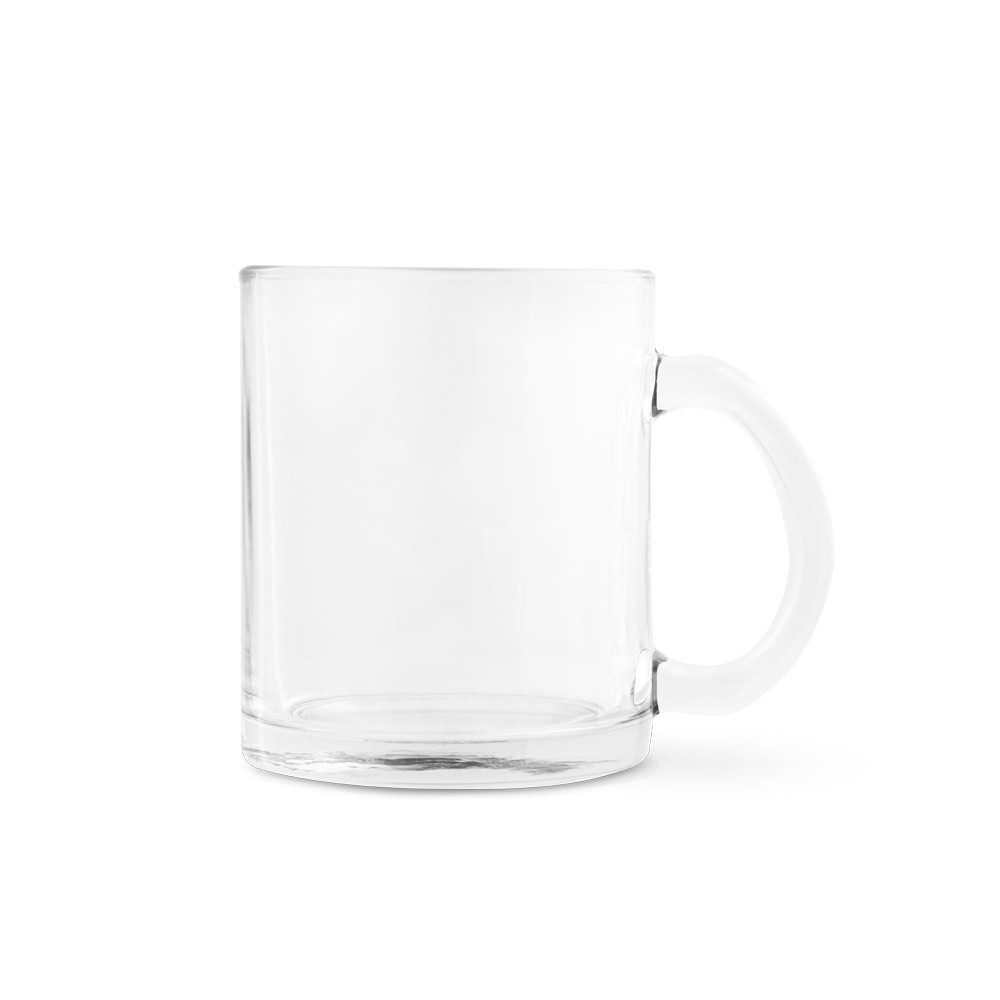 CANECA EM VIDRO PARA SUBLIMAÇÃO 350 ML