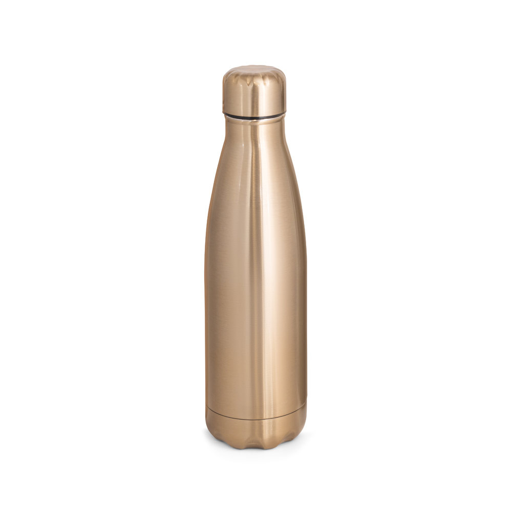 GARRAFA EM AÇO INOX DE PAREDE DUPLA TÉRMICA 510ML