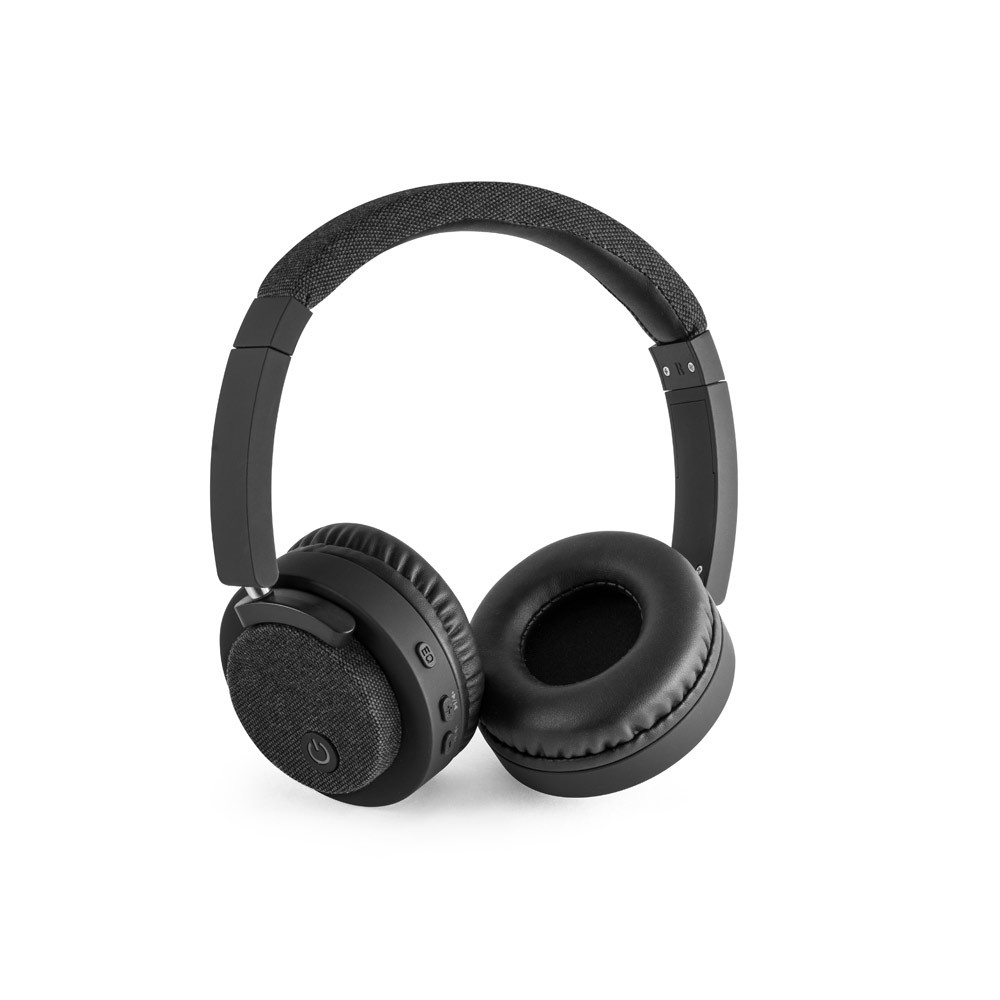 FONES DE OUVIDO SEM FIOS EM ABS E TECIDO COM LIGAÇÃO BT 5.0