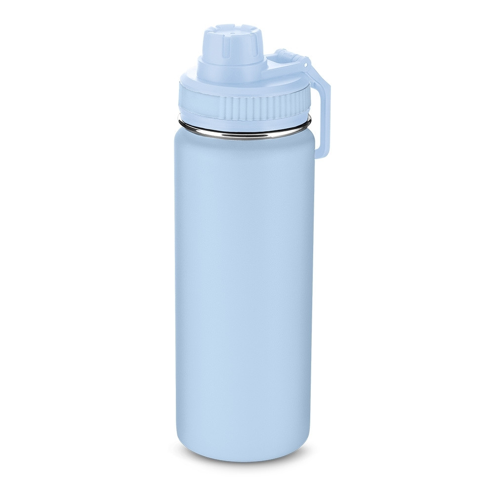 GARRAFA TÉRMICA EM INOX COM PAREDE DUPLA 570 ML