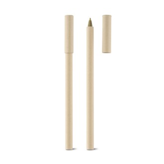 ESFEROGRÁFICA COM TAMPA EM PAPEL CRAFT