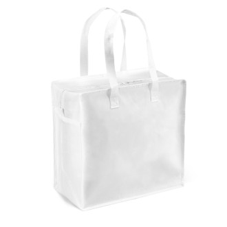 SACOLA EM NON-WOVEN LAMINADO BRILHANTE (140 G/M²) COM ZÍPER