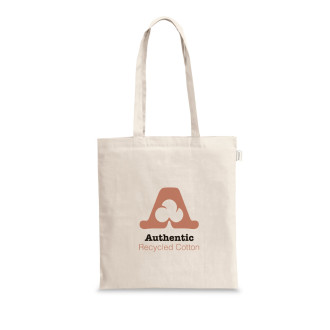 SACOLA EM 100% ALGODÃO RECICLADO (180 G/M²)