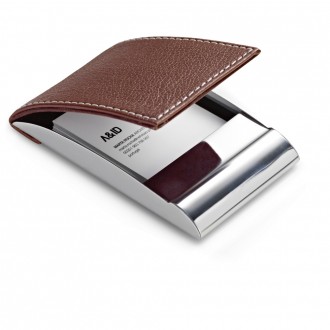 Porta Cartões Metal C. Sintético