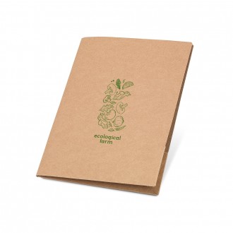 PASTA PORTA DOCUMENTOS A4 PAPEL 100% RECICLADO (400 G/M²)