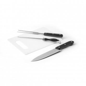 KIT CHURRASCO AÇO INOX 3 PEÇAS