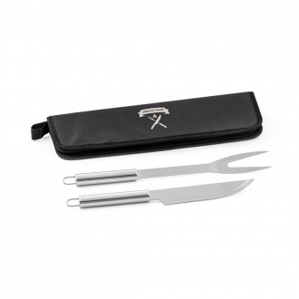 KIT CHURRASCO COM ESTOJO E 2 PEÇAS