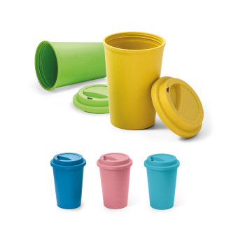 COPO DE VIAGEM EM FIBRA DE BAMBU 450 ML