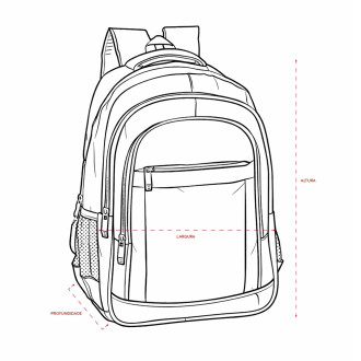 MOCHILA POLIÉSTER 32L